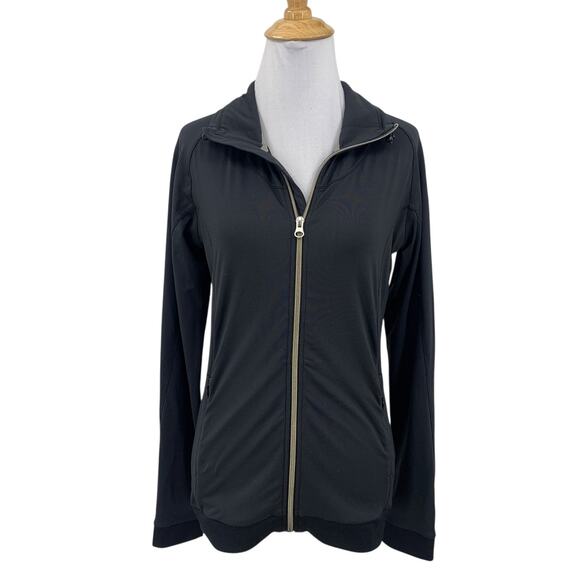 Sunice Jacket Womens S Small Black Super Lite FX Sport Full Zip Athletic Pockets - Picture 1 of 14